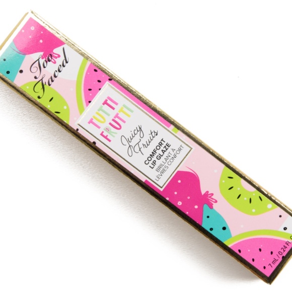 Too Faced - TUTTI FRUITTI - Juicy Fruits Comfort Lip Glaze - PLUM CRAZY! - Picture 3 of 4